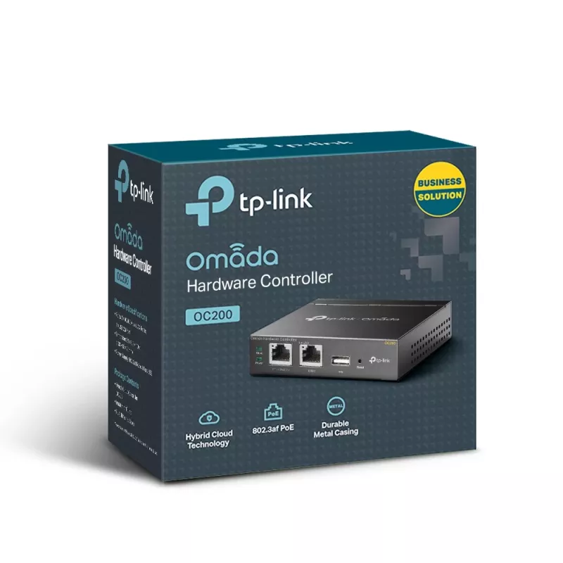 TP-Link Omada hardvérový kontrolér, čierny, interný, 1200 MHz, 1024 MB, DDR3, 4000 MB