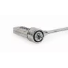 Gembird LK-CL-01 bezpečnostné lanko na notebook s 4-miestnym kódom, 1,8 m