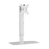 Techly ICA-LCD 260 držiak monitora / stojan 68,6 cm (27 palcov) na stôl biely