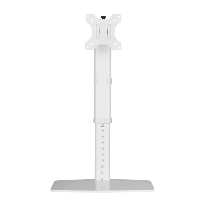 Techly ICA-LCD 260 držiak monitora / stojan 68,6 cm (27 palcov) na stôl biely