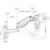 Techly ICA-LCD G112 TV držiak / stojan 81.3 cm (32 palcov) čierny