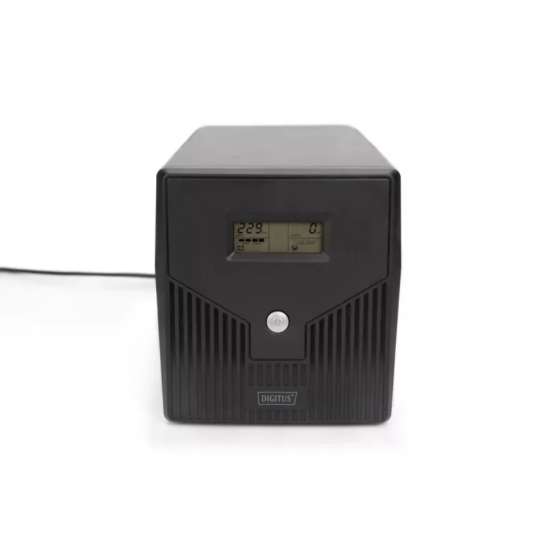 DIGITUS Line-Interact.USV 1500 VA/900 W 12 V/9 Ah x2 4x CEE7/7 AVR USB