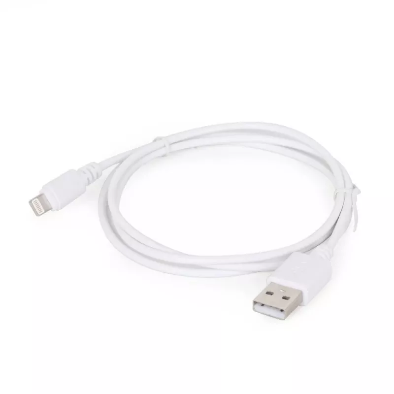 GEMBIRD USB na 8-pin nabíjací a dátový kábel, 1m – biely