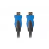 HDMI kábel LANBERG CA-HDMI-20CU-0010-BK 1 m — HDMI 2.0, 18 Gbit/s, ARC, Ethernet