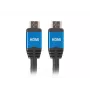 Lanberg CA-HDMI-20CU-0018-BL Premium kábel HDMI M/M, HDMI 2.0, 1,8 m, 4K, s Ethernetom, čierny