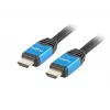 Lanberg CA-HDMI-20CU-0018-BL Premium kábel HDMI M/M, HDMI 2.0, 1,8 m, 4K, s Ethernetom, čierny