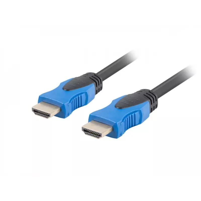 LANBERG HDMI kábel - konektor/konektor V2.0 4K Cu čierny 1,8m