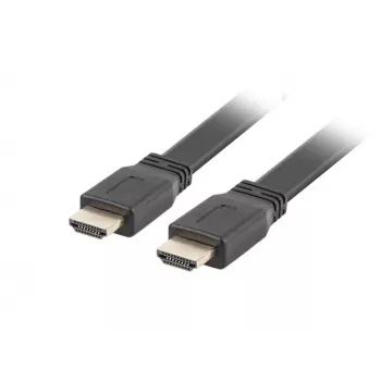 HDMI kábel LANBERG CA-HDMI-21CU-0018-BK 1,8 m – HDMI 2.0, 18 Gbit/s, ARC, Ethernet, pozlátený