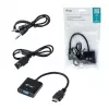 i-tec HDMI na VGA kábel adaptér, 0.15 m, HDMI, VGA, samec, samica, 1920 x 1080 pixels