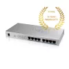 Zyxel GS1008HP neupravovaný Gigabit Ethernet (10/100/1000) Power over Ethernet (PoE) sivý