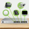 Zyxel GS1008HP neupravovaný Gigabit Ethernet (10/100/1000) Power over Ethernet (PoE) sivý
