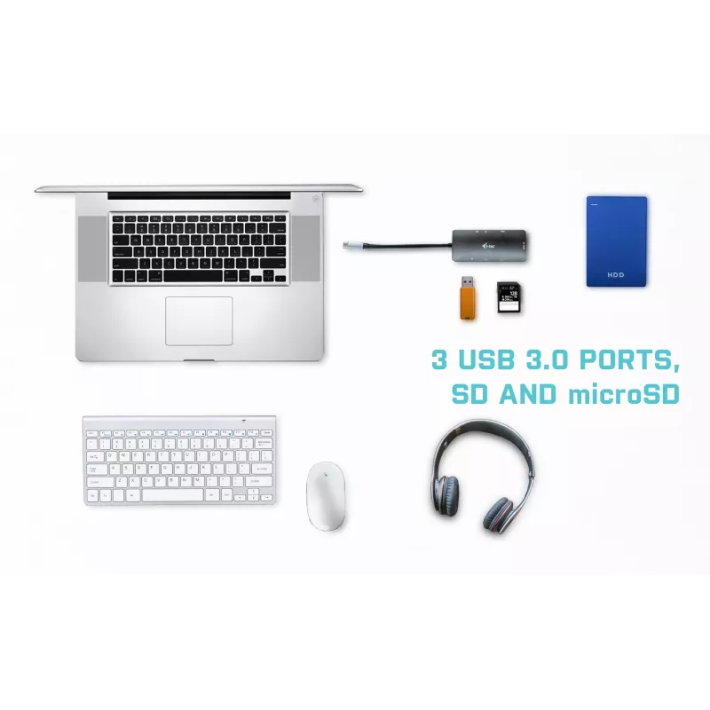 Dokovacia stanica i-tec Metal USB-C Nano Dock 4K HDMI + Power Delivery 100 W