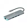 Dokovacia stanica i-tec Metal USB-C Nano Docking Station 4K HDMI LAN Power Delivery 100 W