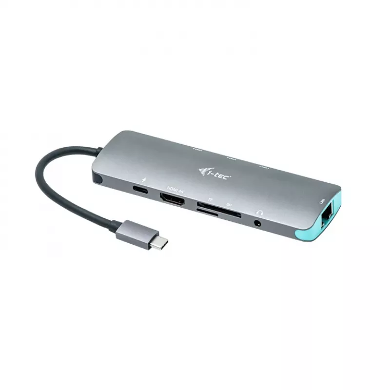 Dokovacia stanica i-tec Metal USB-C Nano Docking Station 4K HDMI LAN Power Delivery 100 W