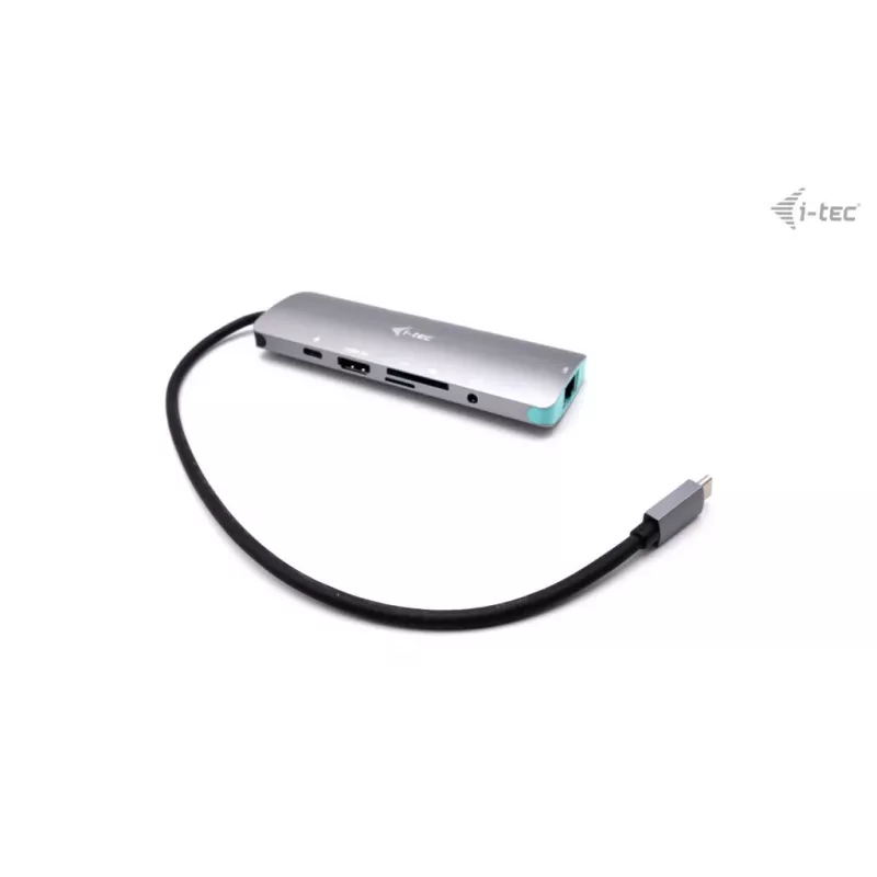 Dokovacia stanica i-tec Metal USB-C Nano Docking Station 4K HDMI LAN Power Delivery 100 W