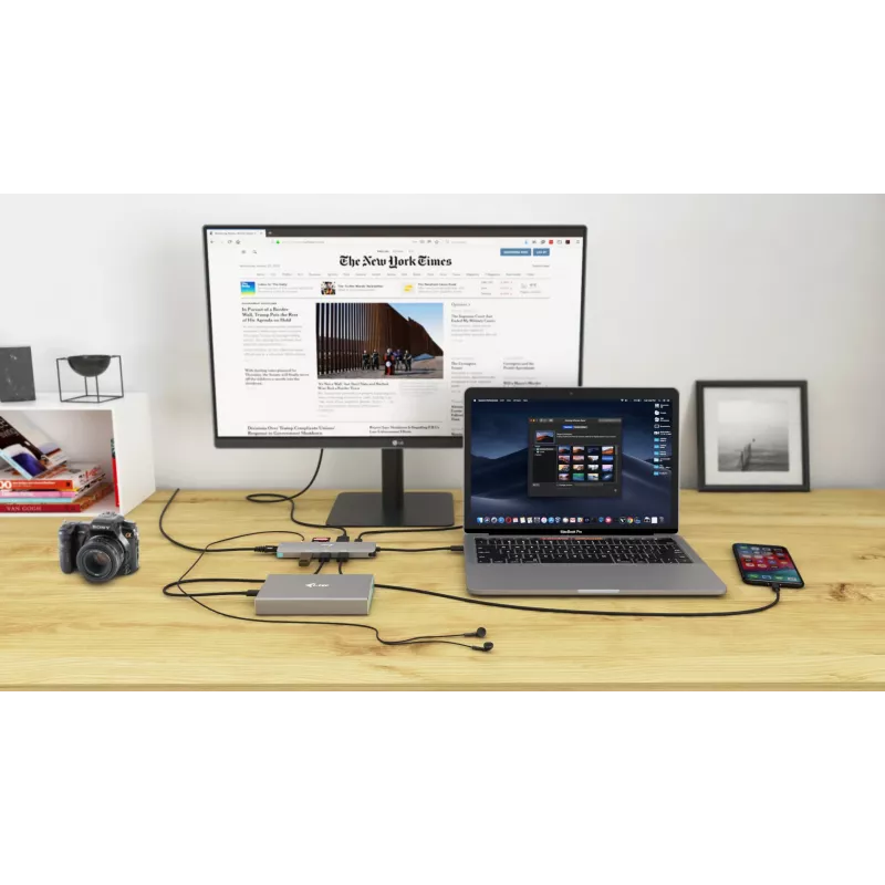 Dokovacia stanica i-tec Metal USB-C Nano Docking Station 4K HDMI LAN Power Delivery 100 W