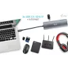 Dokovacia stanica i-tec Metal USB-C Nano Docking Station 4K HDMI LAN Power Delivery 100 W