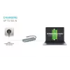 Dokovacia stanica i-tec Metal USB-C Nano Docking Station 4K HDMI LAN Power Delivery 100 W