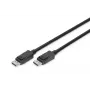 DIGITUS kábel DisplayPort, M/M, 2 m so zaistením, Ultra HD 8K, ver. 1.3/1.4, štandard
