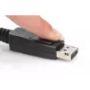 DIGITUS kábel DisplayPort, M/M, 2 m so zaistením, Ultra HD 8K, ver. 1.3/1.4, štandard