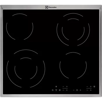 Electrolux EHF6342XOK varná doska čierna vstavaná sklokeramická 4 zóny