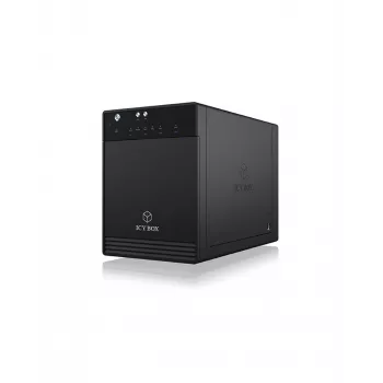 ICY BOX IB-3740-C31 puzdro na HDD/SSD čierne 2,5/3,5 palca