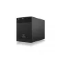 ICY BOX IB-3740-C31 puzdro na HDD/SSD čierne 2,5/3,5 palca