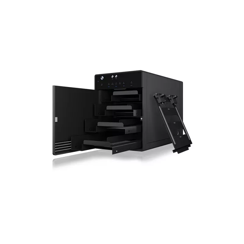 ICY BOX IB-3740-C31 puzdro na HDD/SSD čierne 2,5/3,5 palca
