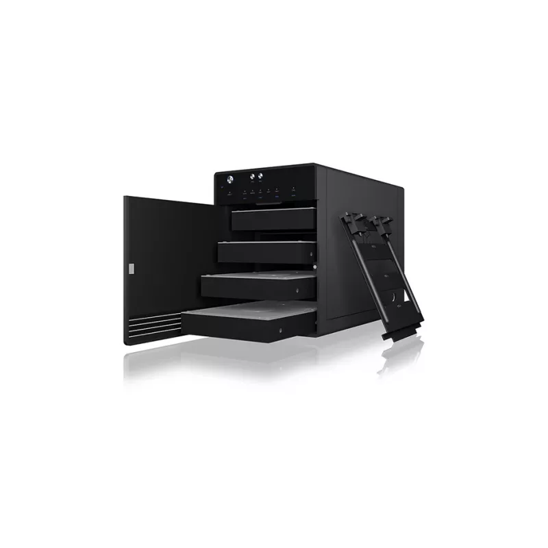 ICY BOX IB-3740-C31 puzdro na HDD/SSD čierne 2,5/3,5 palca