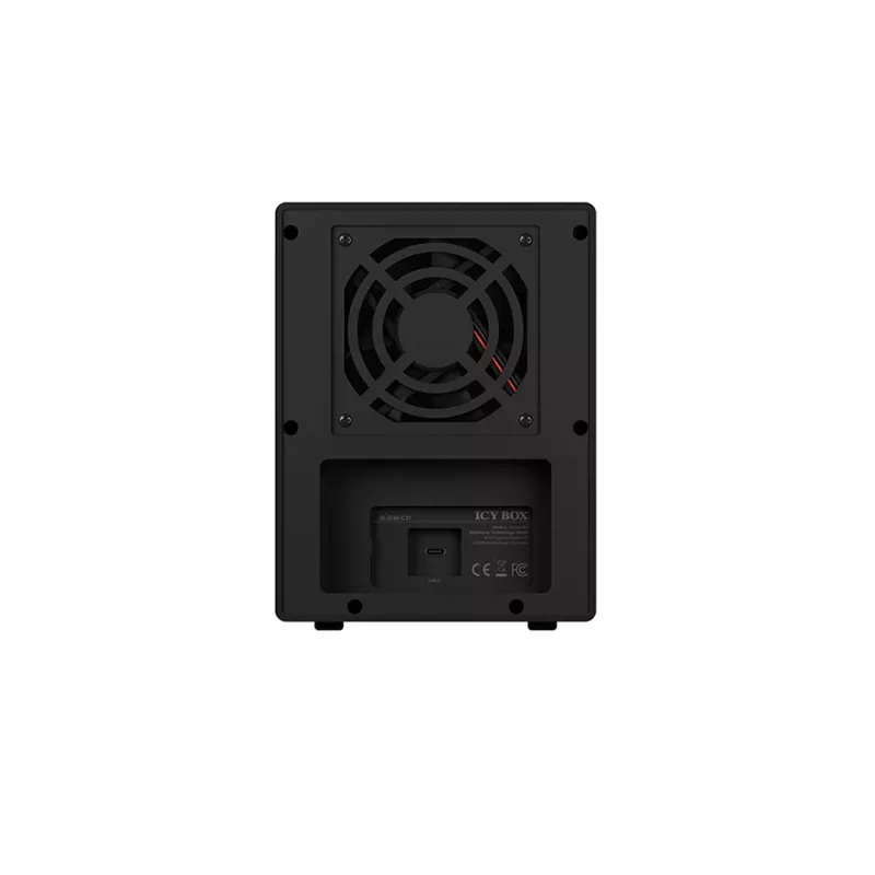 ICY BOX IB-3740-C31 puzdro na HDD/SSD čierne 2,5/3,5 palca