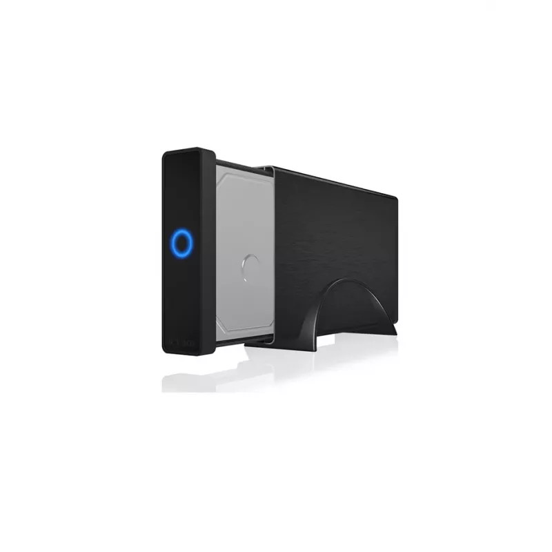 ICY BOX IB-377-C31 puzdro na HDD/SSD čierne 3,5 palca