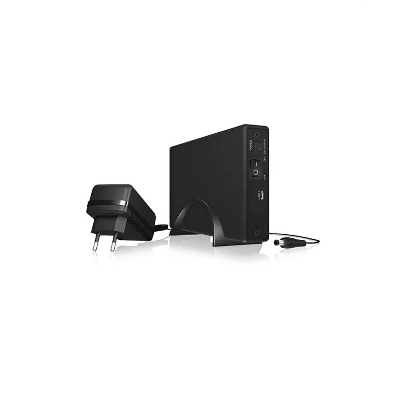 ICY BOX IB-377-C31 puzdro na HDD/SSD čierne 3,5 palca