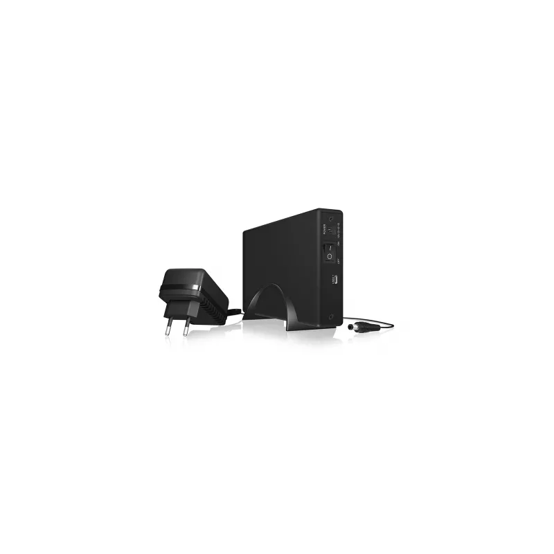 ICY BOX IB-377-C31 puzdro na HDD/SSD čierne 3,5 palca