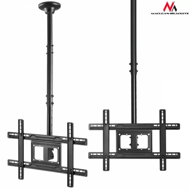 Stropný držiak MACLEAN MC-803 pre LED/LCD monitory 23–100 palcov do 50 kg VESA 600×400
