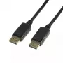 DisplayPort kábel LogiLink CV0076 7,5 m čierny