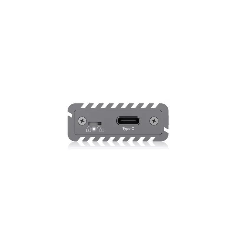 ICY BOX IB-1817M-C31 puzdro na SSD sivé M.2