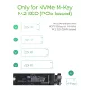 ICY BOX IB-1817M-C31 puzdro na SSD sivé M.2