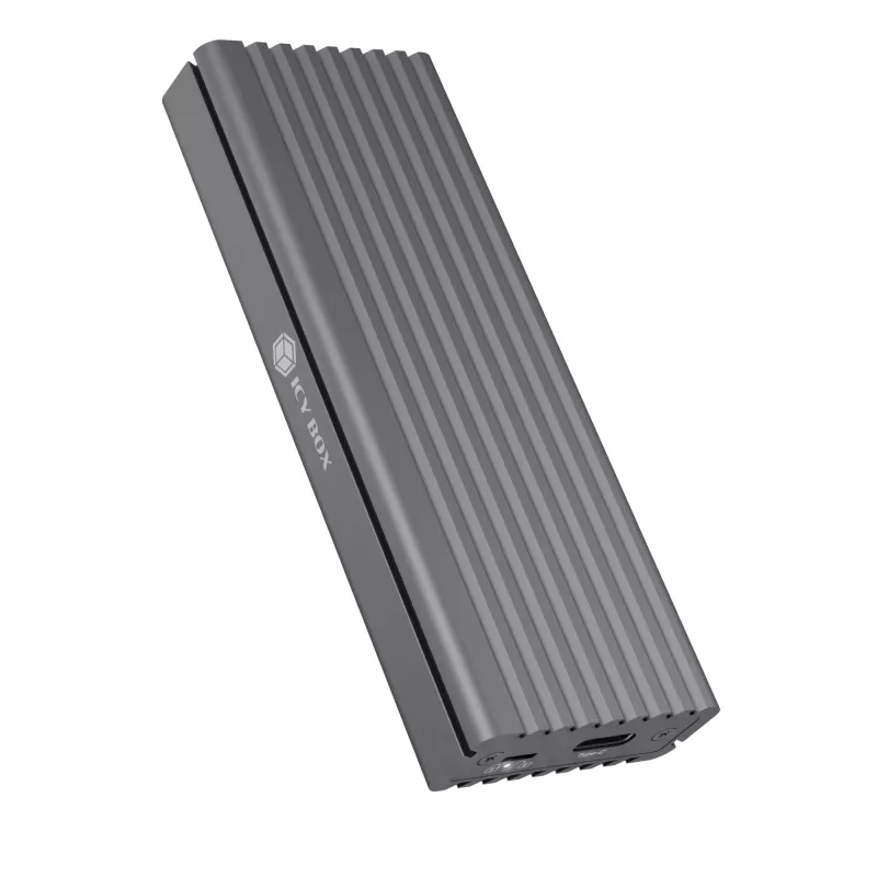 ICY BOX IB-1817M-C31 puzdro na SSD sivé M.2