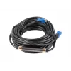 HDMI kábel LANBERG CA-HDMI-20CU-0150-BK — 15 m, HDMI 2.0, Type-A, 18 Gbit/s, 4K@60Hz, ARC, Ethernet