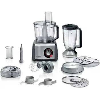 Bosch MC812M865 kuchynský robot 1250 W 3,9 L čierna, nerez