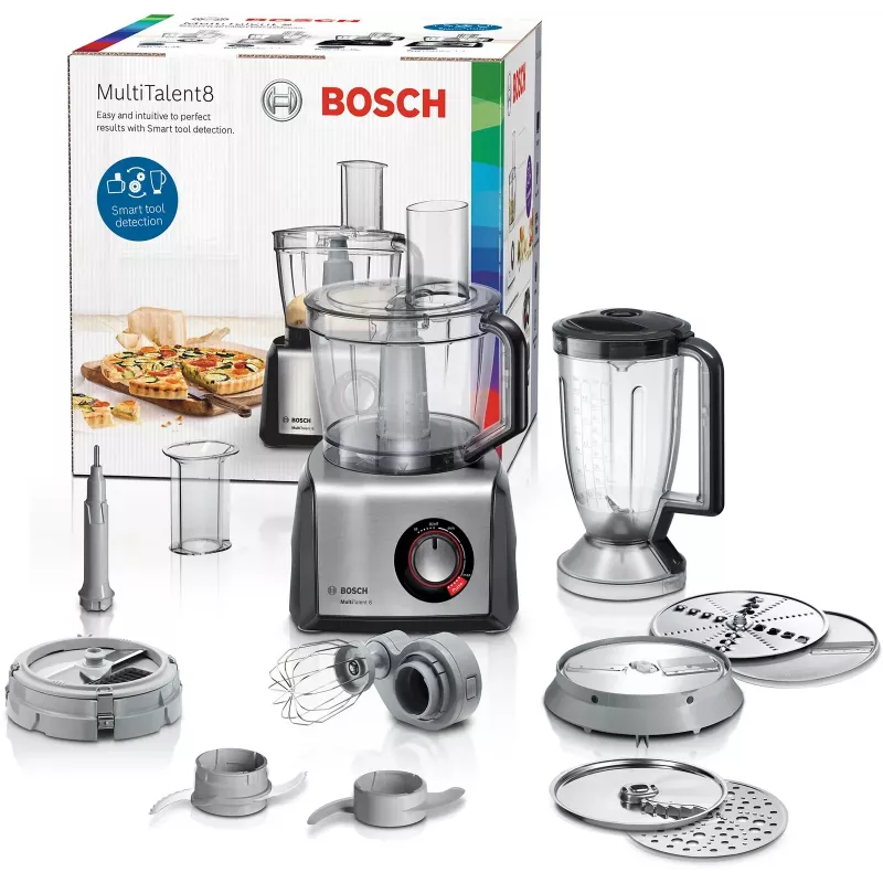 Bosch MC812M865 kuchynský robot 1250 W 3,9 L čierna, nerez