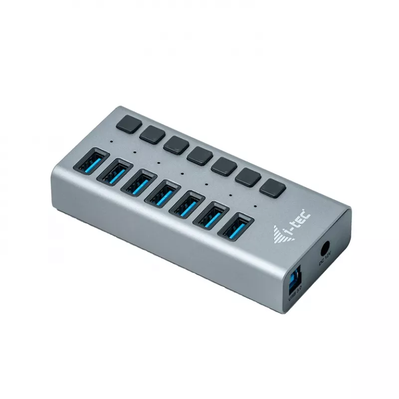 i-tec USB 3.0 nabíjací HUB 7port + napájací adaptér 36 W