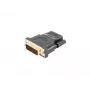LANBERG Kábel zmena pohlavia HDMI DVI-d čierny