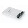 GEMBIRD USB 3.0 puzdro pre 2,5 palca SATA HDD 9,5 mm, priehľadný plast