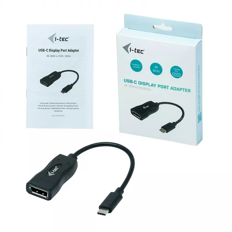 i-tec USB-C Display Port adaptér 4K/60 Hz