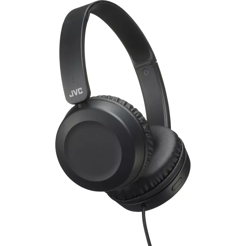 Headset JVC Powerful Sound Wired On Ear čierna, káblový, 10 - 26000 Hz, hovory/hudba, 140 g, Headset, čierna