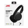 Headset JVC Powerful Sound Wired On Ear čierna, káblový, 10 - 26000 Hz, hovory/hudba, 140 g, Headset, čierna