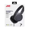 Headset JVC Powerful Sound Wired On Ear modrá