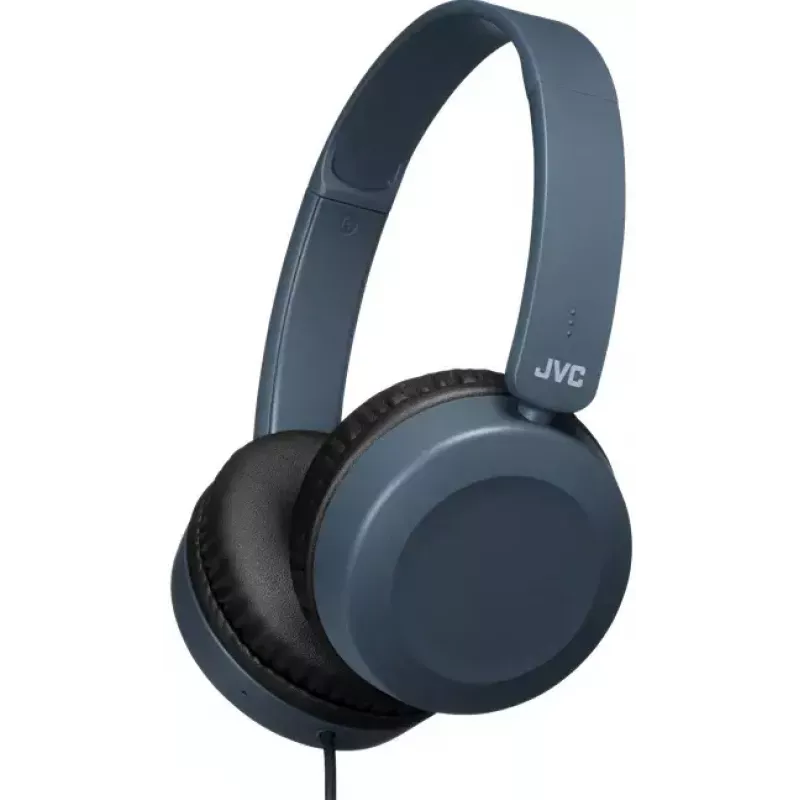 Headset JVC Powerful Sound Wired On Ear modrá