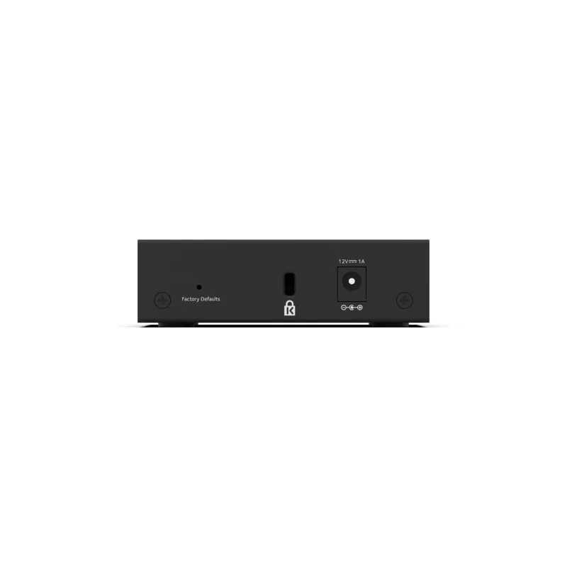NETGEAR GS305E Managed Gigabit Ethernet (10/100/1000) čierny